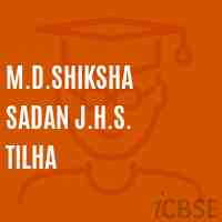 M.D.Shiksha Sadan J.H.S. Tilha Middle School Logo