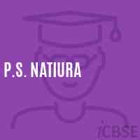 P.S. Natiura Primary School Logo