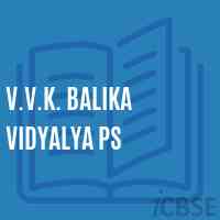 V.V.K. Balika Vidyalya Ps Middle School Logo