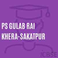 Ps Gulab Rai Khera-Sakatpur Primary School Logo