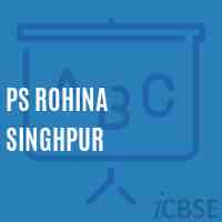 Ps Rohina Singhpur Primary School Logo
