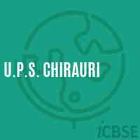 U.P.S. Chirauri Middle School Logo