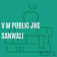 V M Public Jhs Sanwali Middle School Logo