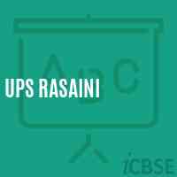 Ups Rasaini Middle School Logo