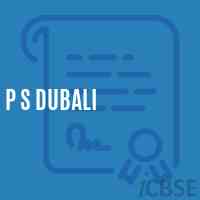 P S Dubali Primary School Logo