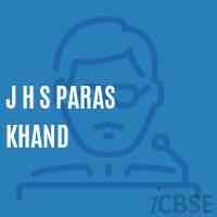 J H S Paras Khand Middle School Logo
