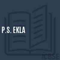 P.S. Ekla Primary School Logo