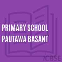 Primary School Pautawa Basant Logo