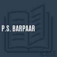 P.S. Barpaar Primary School Logo