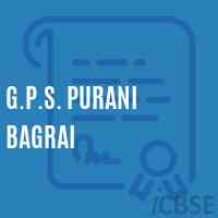 G.P.S. Purani Bagrai Primary School Logo