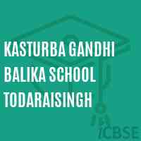 Kasturba Gandhi Balika School Todaraisingh Logo