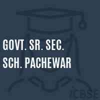 Govt. Sr. Sec. Sch. Pachewar High School Logo