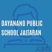 Dayanand Public School Jaitaran Logo