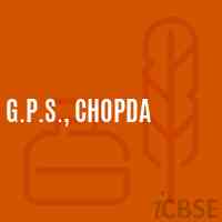 G.P.S., Chopda Primary School Logo
