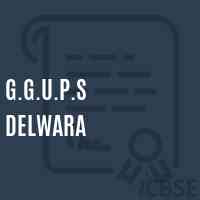 G.G.U.P.S Delwara Middle School Logo