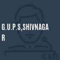 G.U.P.S,Shivnagar Middle School Logo