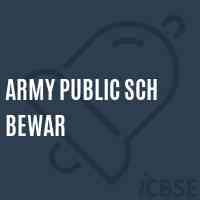 Army Public Sch Bewar Primary School Logo