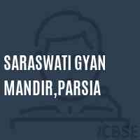 Saraswati Gyan Mandir,Parsia Primary School Logo