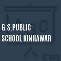 G.S.Public School Kinhawar Logo