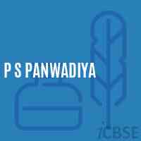 P S Panwadiya Primary School Logo