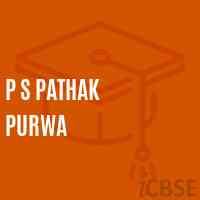 P S Pathak Purwa Primary School Logo