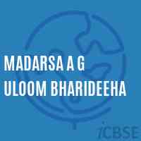 Madarsa A G Uloom Bharideeha Middle School Logo