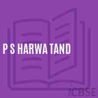 P S Harwa Tand Primary School Logo