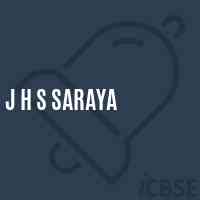 J H S Saraya Primary School Logo