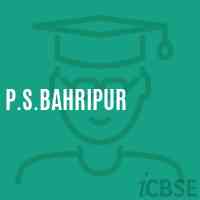 P.S.Bahripur Primary School Logo