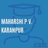 Maharshi P.V. Karanpur Primary School Logo