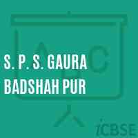 S. P. S. Gaura Badshah Pur Primary School Logo