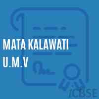 Mata Kalawati U.M.V Secondary School Logo