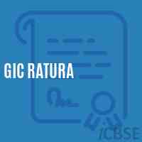 Gic Ratura High School Logo