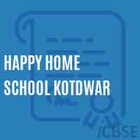Happy Home School Kotdwar Logo