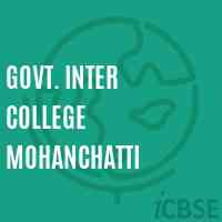 Govt. Inter College Mohanchatti High School Logo