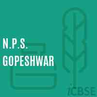 N.P.S. Gopeshwar Middle School Logo