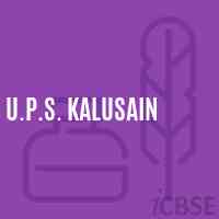 U.P.S. Kalusain Middle School Logo