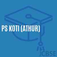 Ps Koti (Athur) Primary School Logo