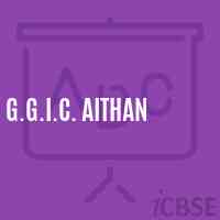G.G.I.C. Aithan High School Logo
