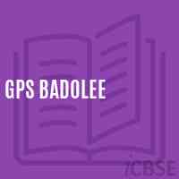 Gps Badolee Primary School Logo