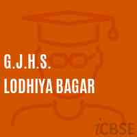 G.J.H.S. Lodhiya Bagar Middle School Logo