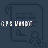 G.P.S. Mankot Primary School Logo
