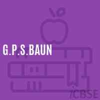 G.P.S.Baun Primary School Logo
