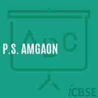 P.S. Amgaon Primary School Logo