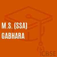 M.S. (Ssa) Gabhara Middle School Logo