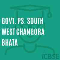 Govt. Ps. South West Changora Bhata Primary School Logo