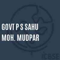 Govt P S Sahu Moh. Mudpar Primary School Logo