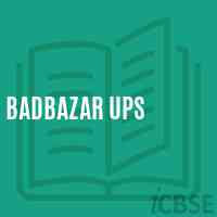 Badbazar UPS Middle School Logo