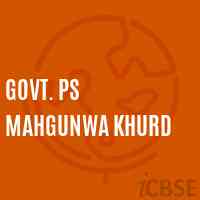 Govt. Ps Mahgunwa Khurd Primary School Logo