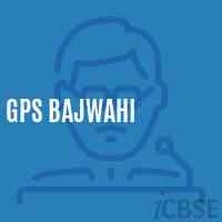 Gps Bajwahi Primary School Logo